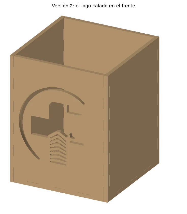 Versión 2 · logo calado