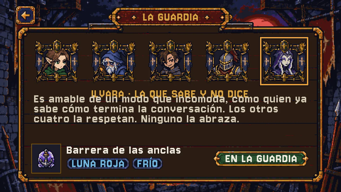 Selección de héroes