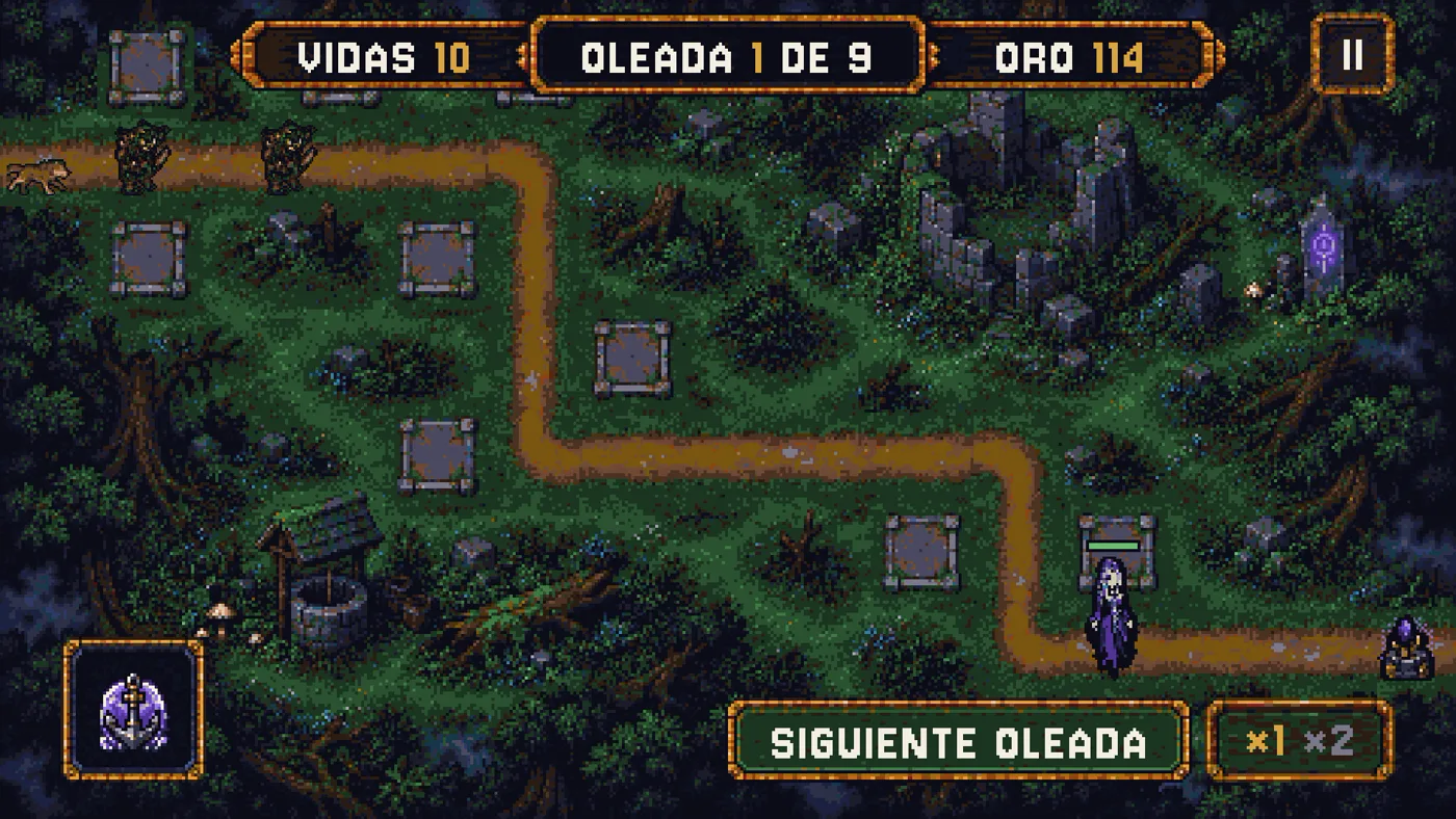 Partida en el mapa